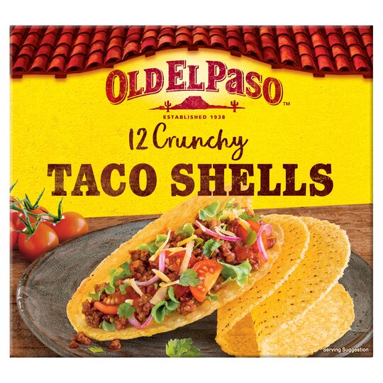 Old El Paso 12 Crunchy Taco Shells